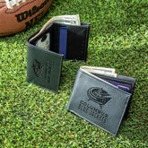 Columbus Blue Jackets, Bi-Fold and Tri-Fold Wallet Gift Set, Black - NHL Home