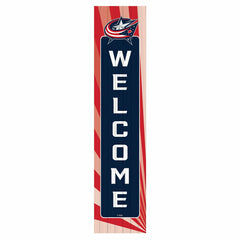 Columbus Blue Jackets Summer Seasonal Single Sided Large Leaner, 46" - NHL Home