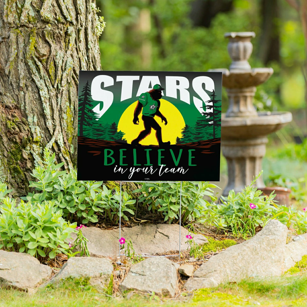 Dallas Stars Yard Sign, Bigfoot - NHL Home
