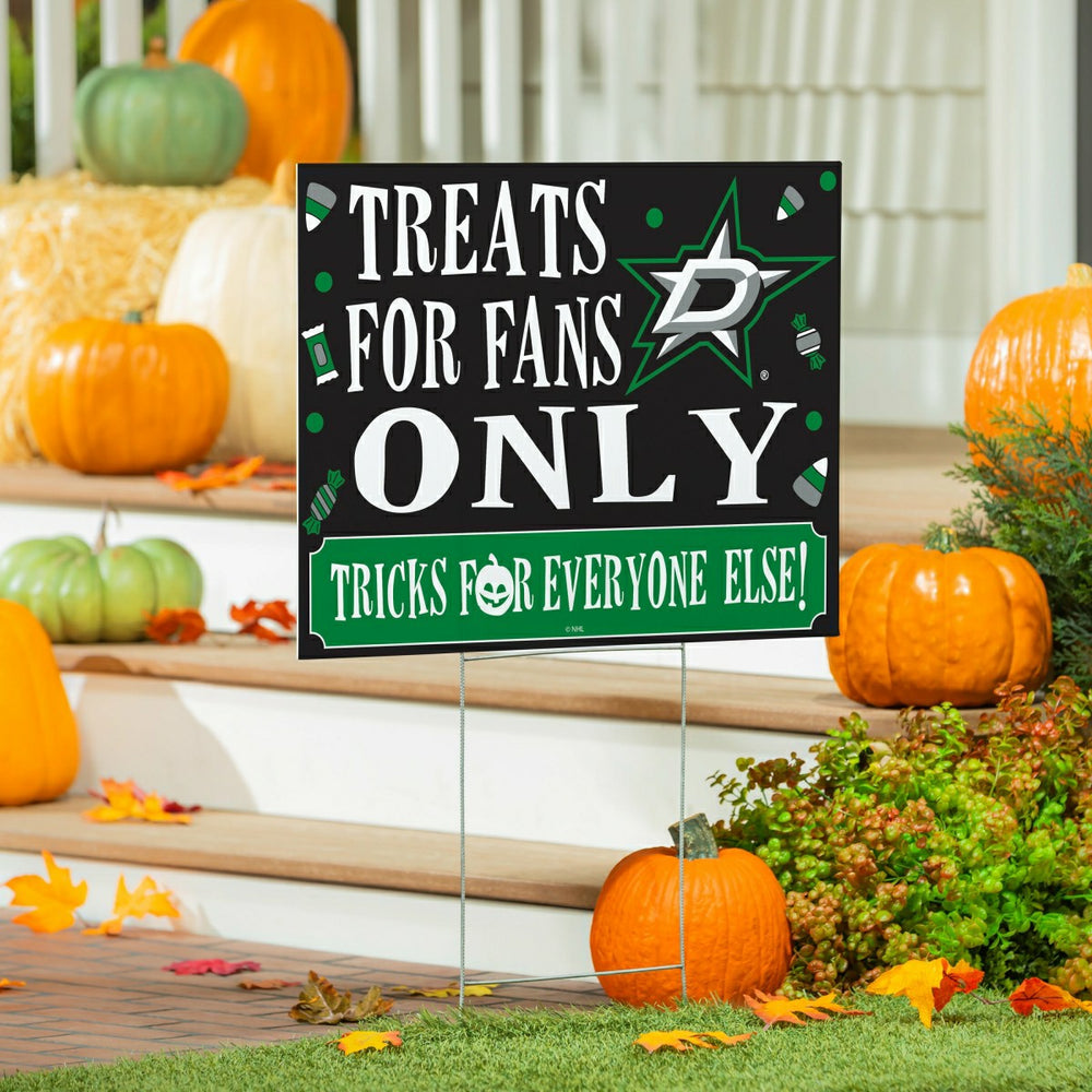 Dallas Stars Yard Sign, Halloween Treats for Fans - NHL Home