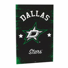 Dallas Stars Wood Wall Sign, 16x24 - NHL Home