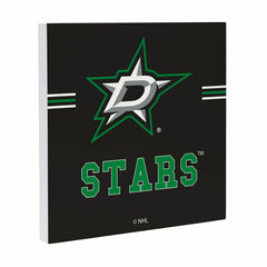 Dallas Stars Wood Wall Sign, 12x12 - NHL Home