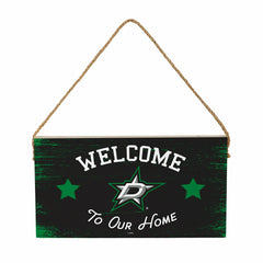 Dallas Stars Wood Wall Sign, 6x11 - NHL Home