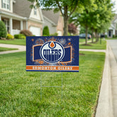 Edmonton Oilers Yard Sign, Patriotic - NHL Home