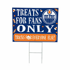 Edmonton Oilers Yard Sign, Halloween Treats for Fans - NHL Home