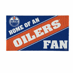 Edmonton Oilers, PVC Mat COLOR, Home of a Fan - NHL