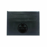 Front Pocket Wallet w/ RFID Blocking, Edmonton Oilers, Black - NHL Home
