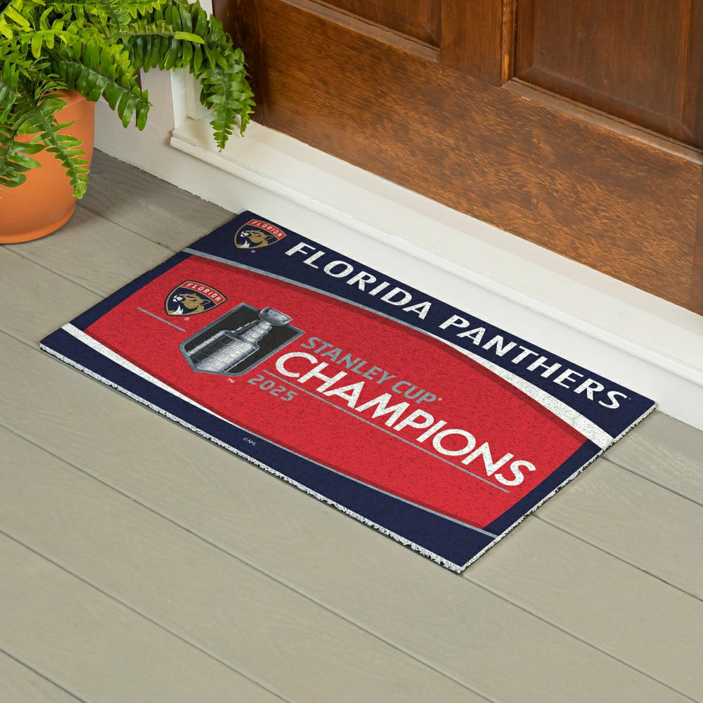 Florida Panthers, Stanley Cup 2025 Champions Turf Mat, Color - NHL