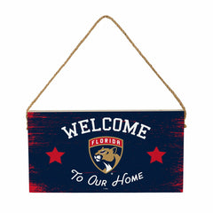 Florida Panthers Wood Wall Sign, 6x11 - NHL Home