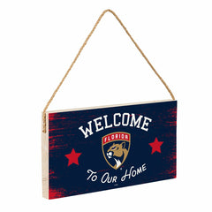 Florida Panthers Wood Wall Sign, 6x11 - NHL Home