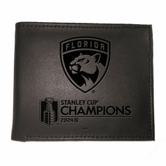 Florida Panthers Bi-Fold Wallet, Stanley Cup Champions 2024 - NHL Home