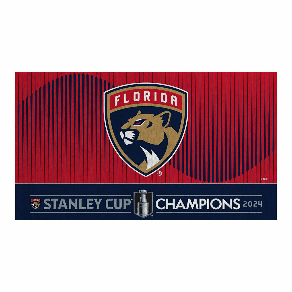 Florida Panthers PVC Mat COLOR, Stanley Cup Champions 2024 - NHL