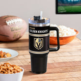40oz Stainless Steel Canyon Cup w/ Straw, Vegas Golden Knights - NHL Home