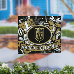 Las Vegas Golden Knights Yard Sign, Holiday - NHL Home