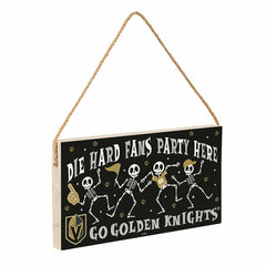Vegas Golden Knights Halloween Wood Wall Sign, 6x11 - NHL Home