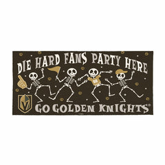 Vegas Golden Knights Flocked Coir Halloween Sassafras Switch Mat, 22"x - NHL