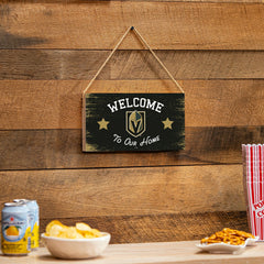 Vegas Golden Knights Wood Wall Sign, 6x11 - NHL Home
