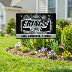 Los Angeles Kings Yard Sign, Patriotic - NHL Home