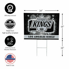 Los Angeles Kings Yard Sign, Patriotic - NHL Home