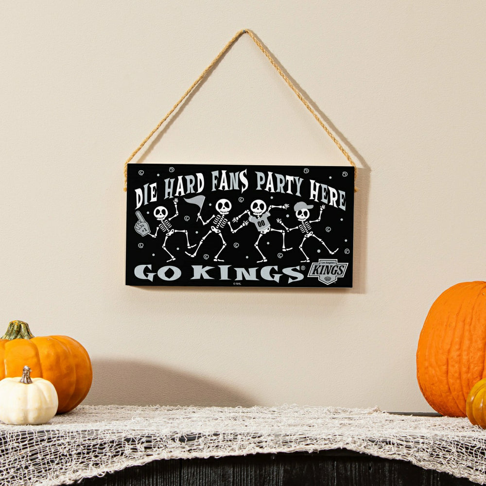 Los Angeles Kings Halloween Wood Wall Sign, 6x11 - NHL Home