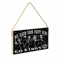 Los Angeles Kings Halloween Wood Wall Sign, 6x11 - NHL Home