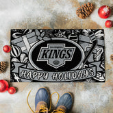 Los Angeles Kings Holiday PVC Mat, 28"x16" - NHL