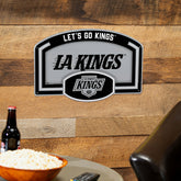 Los Angeles Kings USA Embossed Steel Wall Sign, 11" x 17" - NHL Home