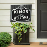 Los Angeles Kings Coroplast Yard Sign, "Fans Welcome" - NHL Home