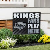 Los Angeles Kings Coroplast Yard Sign "Fans Play Here" - NHL Home