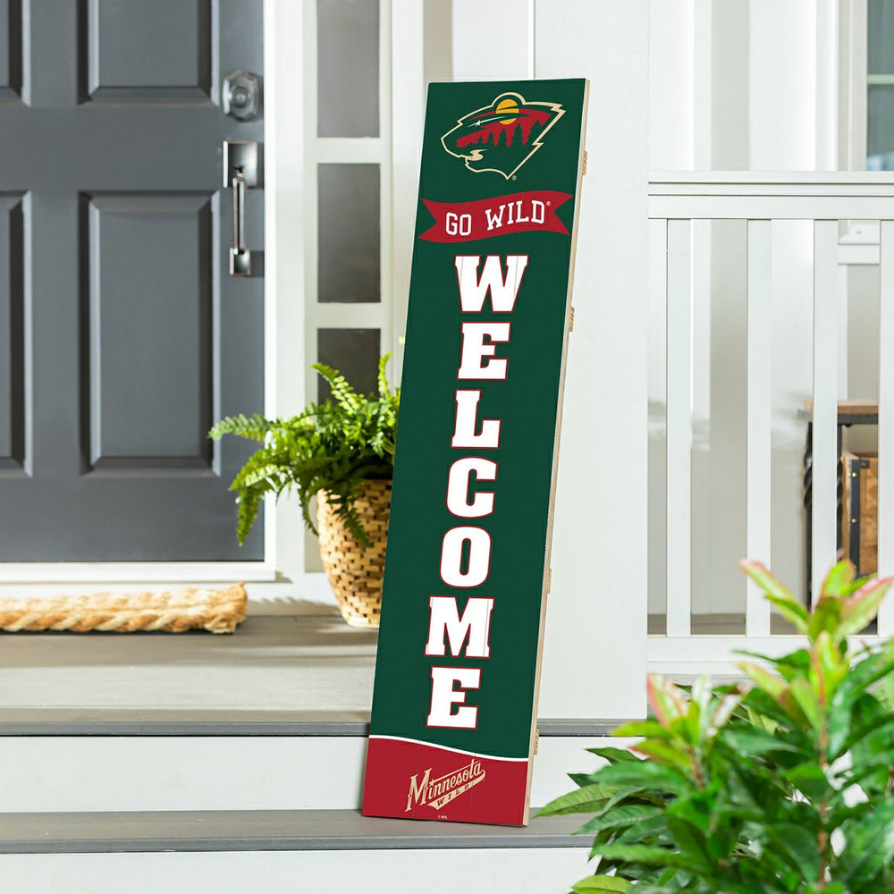Minnesota Wild Large Single Sided Leaner, 46" - NHL Home