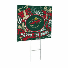 Minnesota Wild Yard Sign, Holiday - NHL Home