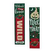 Minnesota Wild 47" Double Sided Leaner, Halloween - NHL Home