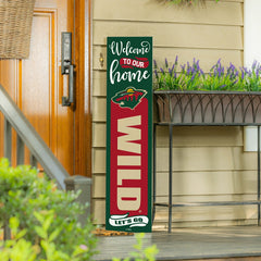 Minnesota Wild 47" Double Sided Leaner, Halloween - NHL Home