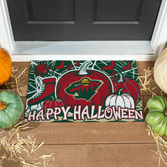 Minnesota Wild Halloween PVC Mat, 28"x16" - NHL