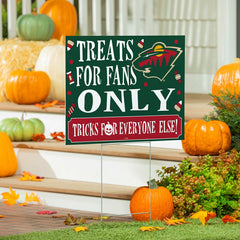 Minnesota Wild Yard Sign, Halloween Treats for Fans - NHL Home