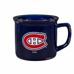 Montreal Canadiens Ceramic Camp Cup with Enamel Finish, 14oz - NHL Home