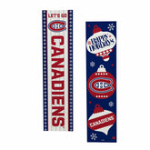 Montreal Canadiens 47" Double Sided Leaner, Christmas - NHL Home