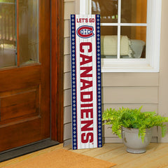 Montreal Canadiens 47" Double Sided Leaner, Christmas - NHL Home