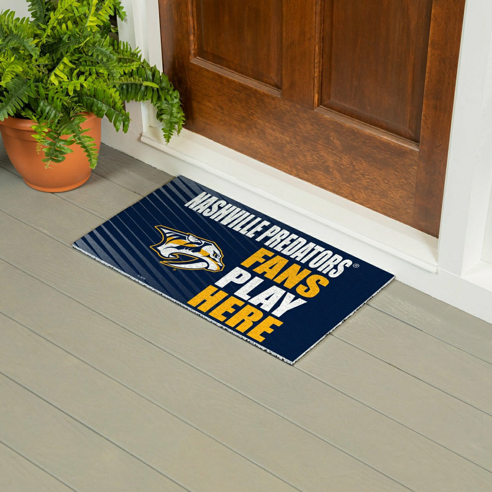 Nashville Predators Fan Mat, 28"x16" - NHL
