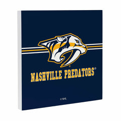 Nashville Predators Wood Wall Sign, 12x12 - NHL Home