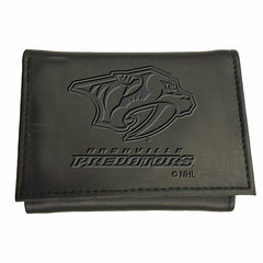 Nashville Predators, Tri-Fold Wallet, Black - NHL Home