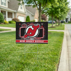 New Jersey Devils Yard Sign, Patriotic - NHL Home
