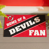 New Jersey Devils, PVC Mat COLOR, Home of a Fan - NHL