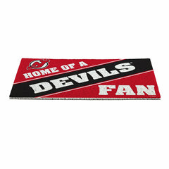 New Jersey Devils, PVC Mat COLOR, Home of a Fan - NHL