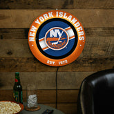 New York Islanders, Metal Lite, Round - NHL