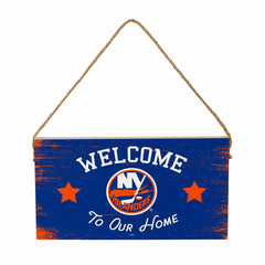 New York Islanders Wood Wall Sign, 6x11 - NHL Home