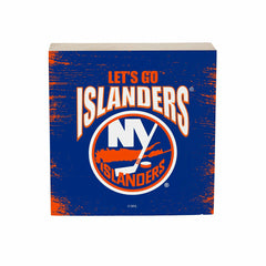 New York Islanders Plock, Down Home Fans, 6x6 - NHL Home