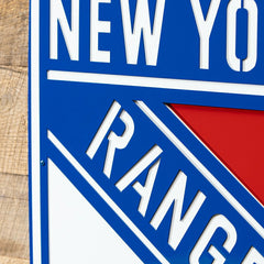 New York Rangers Premier Metal Wall Art - NHL Home