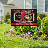 Ottawa Senators Yard Sign, Patriotic - NHL Home