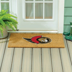 Ottawa Senators Large Full Color Coir Mat, 36"x24" - NHL